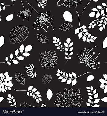 Seamless floral background vector image