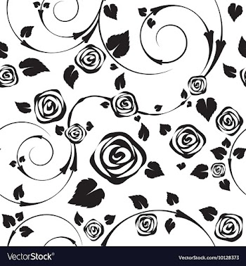 Seamless floral background vector image
