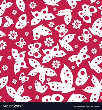 Seamless floral background vector image