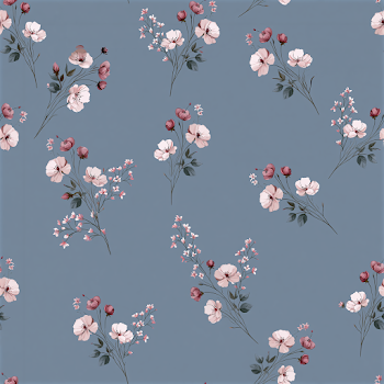 Seamless Floral Pattern for Wallpaper