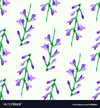 Seamless floral pattern vector image