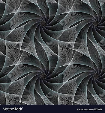 Seamless fractal pattern background vector image