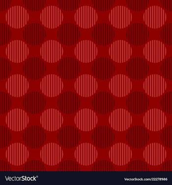 Seamless geometric circle pattern design vector image
