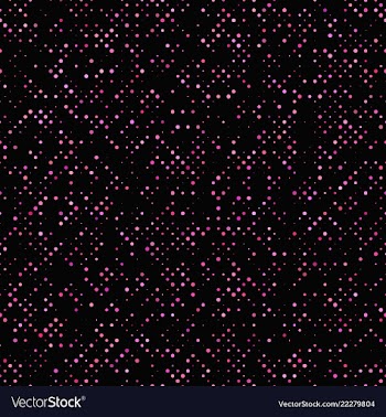 Seamless geometric dot pattern - background vector image