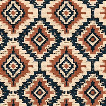 Seamless Geometric Ethnic Tribal Pattern