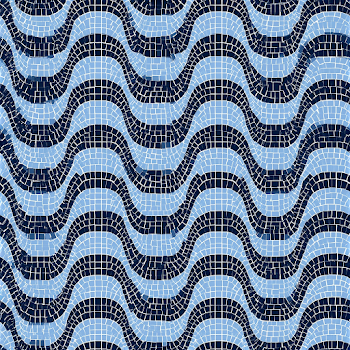 Seamless Geometric Mosaic Tile Pattern