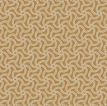 Seamless geometric ornament in brown color.Doubled lines.