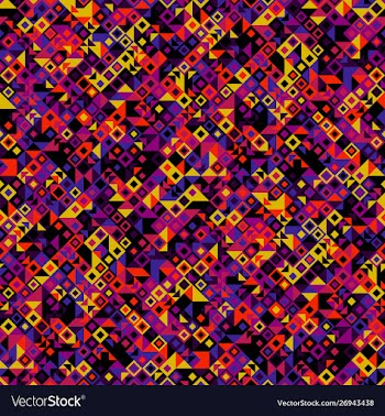 Seamless geometric pattern background - abstract vector image