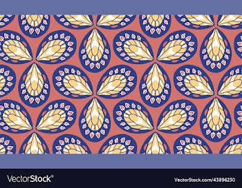seamless geometric pattern from shamrock