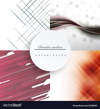 Seamless geometric pattern of colored lines vector image