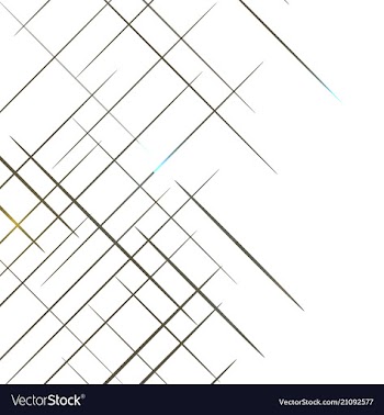 Seamless geometric pattern of colored lines vector image