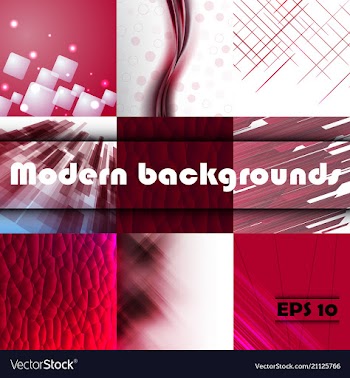 Seamless geometric pattern of colored lines vector image