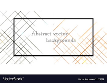 Seamless geometric pattern of colored lines vector image