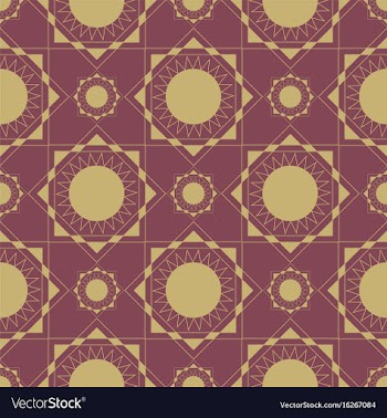 Seamless geometric pattern vector image
