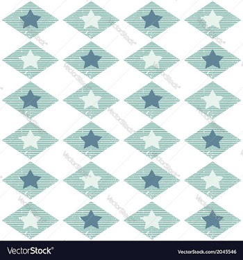 Seamless geometric pattern vector image