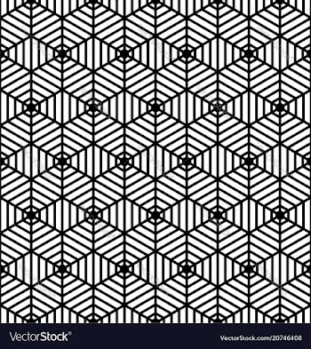 Seamless geometric pattern vector image
