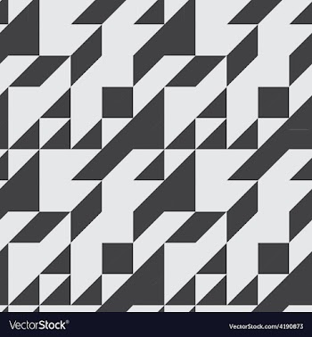Seamless geometric pattern vector image