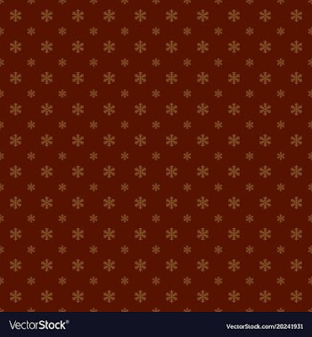 Seamless geometric snowflake pattern wallpaper vector image