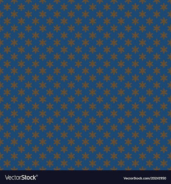 Seamless geometric snowflake pattern wallpaper vector image