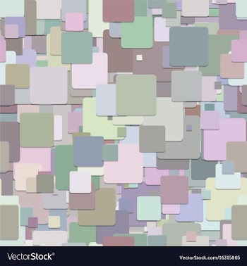 Seamless geometric square background pattern vector image