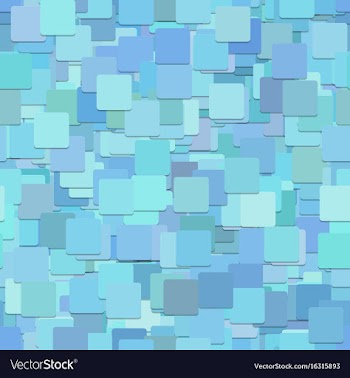Seamless geometric square background pattern vector image