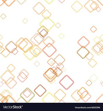 Seamless geometric square pattern background vector image