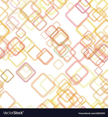 Seamless geometric square pattern background vector image