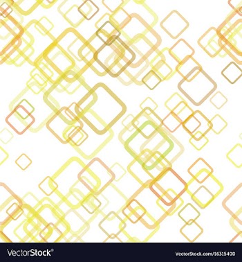 Seamless geometric square pattern background vector image