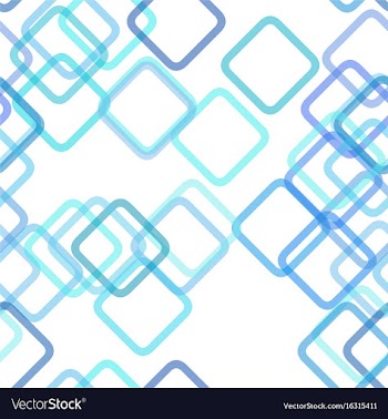 Seamless geometric square pattern background vector image