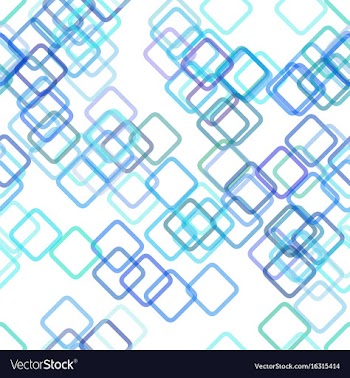 Seamless geometric square pattern background vector image