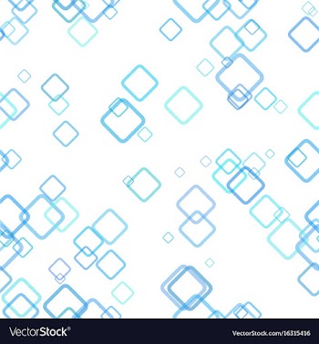 Seamless geometric square pattern background vector image
