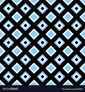 Seamless geometric square pattern background vector image