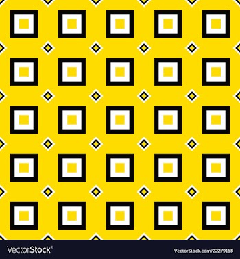 Seamless geometric square pattern background vector image