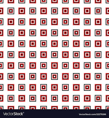 Seamless geometric square pattern background vector image