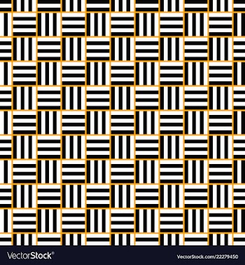 Seamless geometric square pattern background vector image