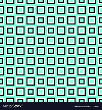 Seamless geometric square pattern design vector image