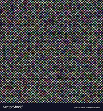Seamless geometric star pattern - background vector image