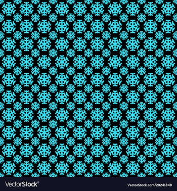 Seamless geometric winter snow pattern wallpaper vector image