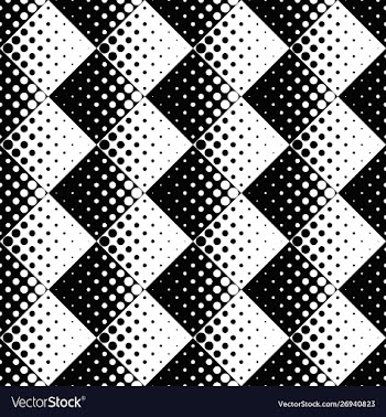 Seamless geometrical abstract circle pattern vector image