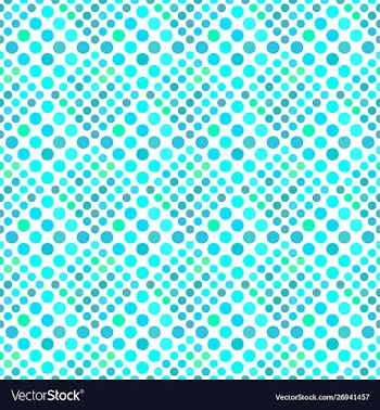 Seamless geometrical abstract dot pattern vector image