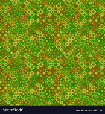 Seamless geometrical abstract square and circle vector image
