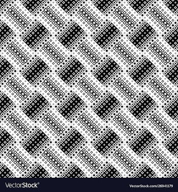 Seamless geometrical abstract square pattern vector image