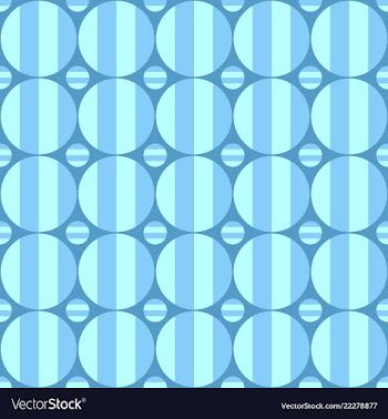 Seamless geometrical circle pattern background vector image