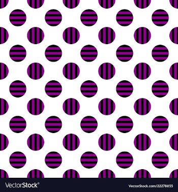 Seamless geometrical circle pattern design vector image