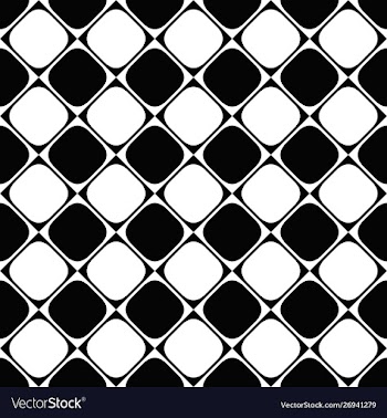 Seamless geometrical diagonal rounded square vector image