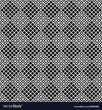 Seamless geometrical diagonal square pattern vector image