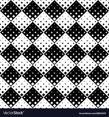 Seamless geometrical diagonal square pattern vector image