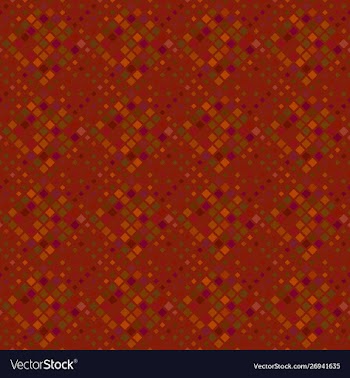 Seamless geometrical diagonal square pattern vector image