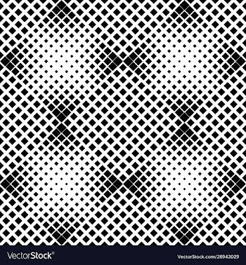 Seamless geometrical diagonal square pattern vector image