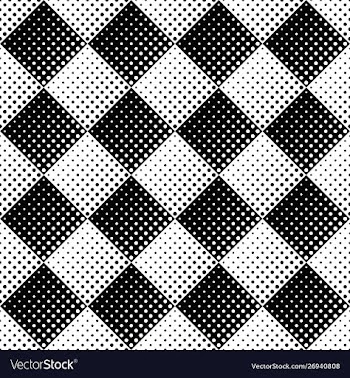 Seamless geometrical dot pattern background vector image